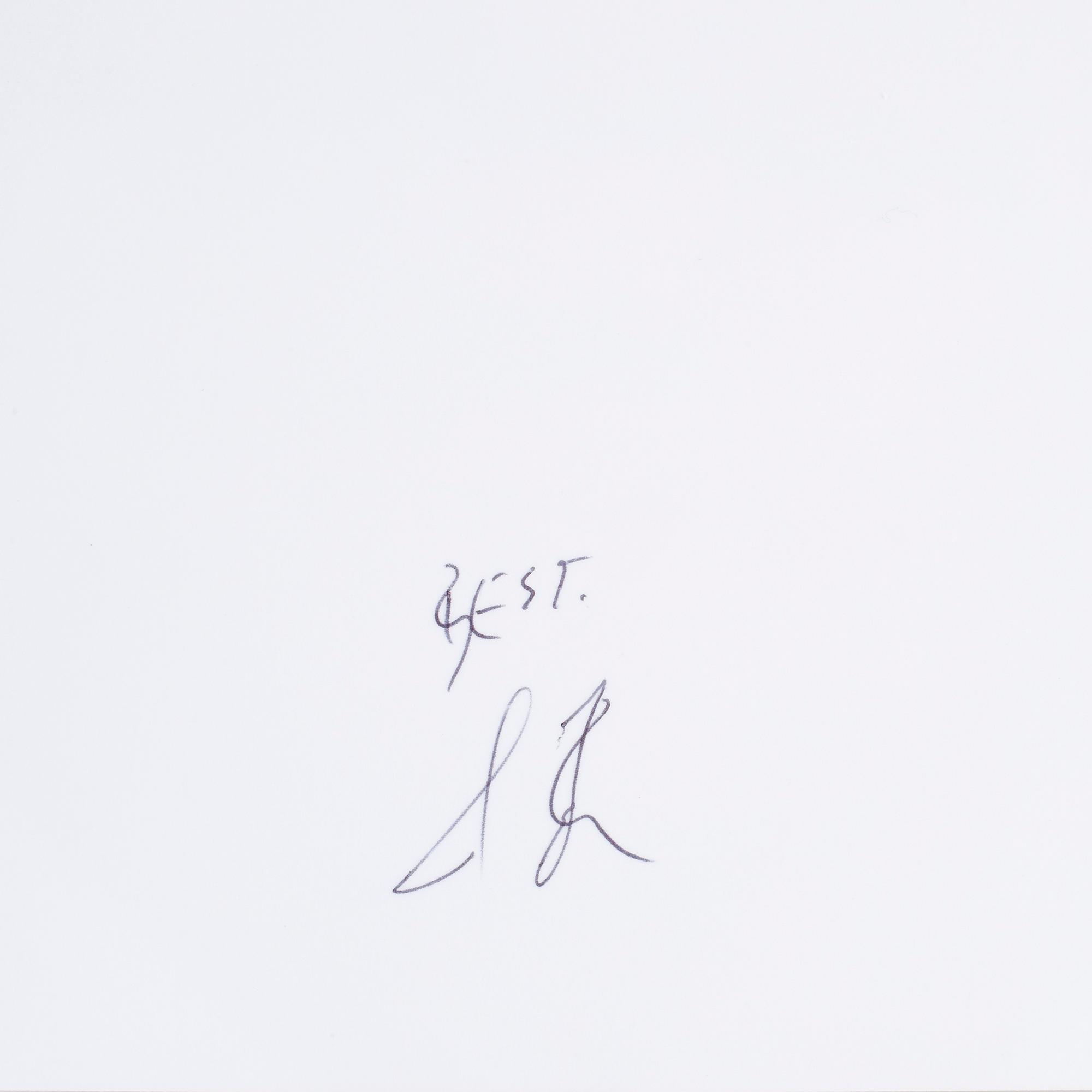 MARTIN SCHOELLER, C-print, monogram signering a tergo.