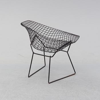 Harry Bertoia, fåtölj, "Diamond Chair", 1900-talets andra hälft.