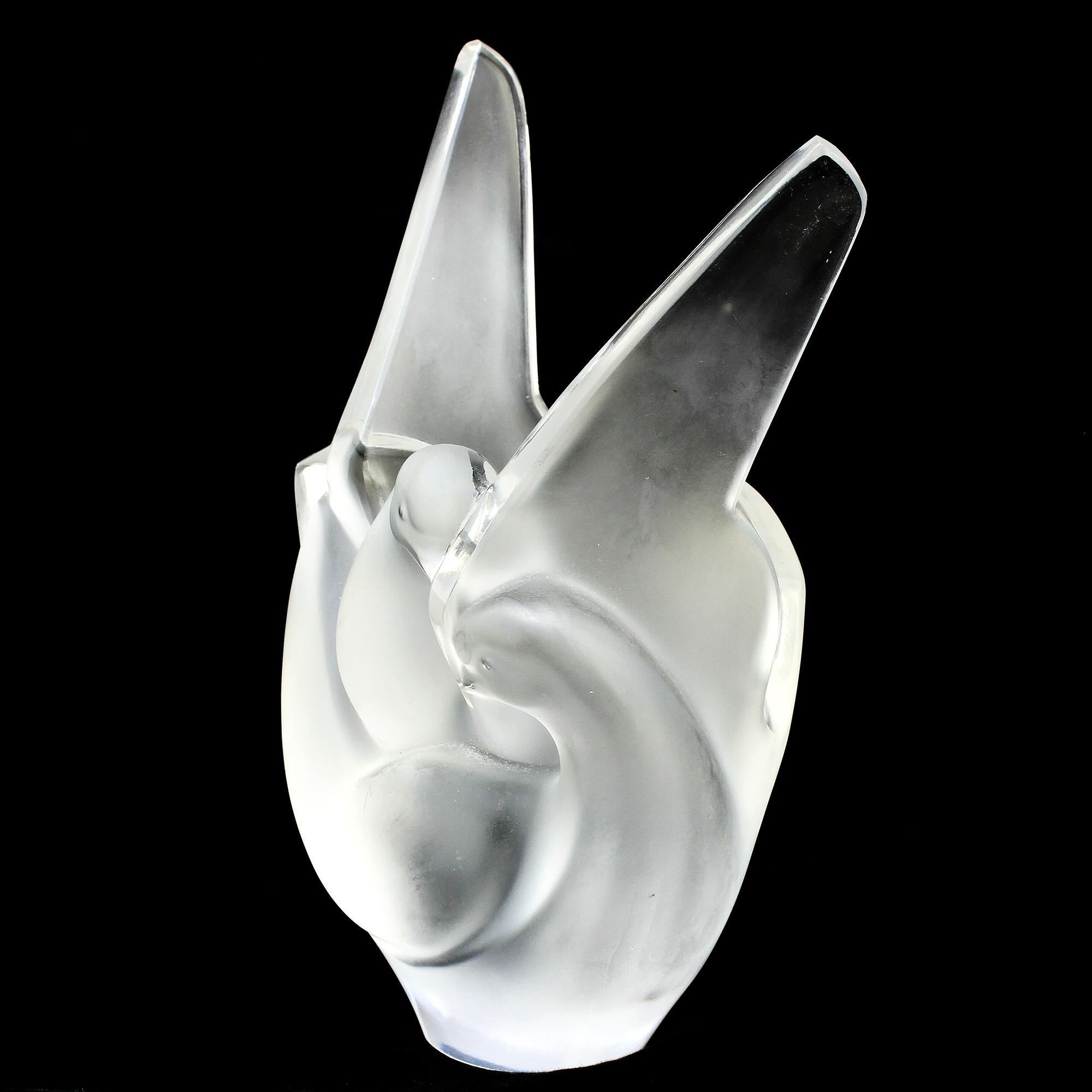 VAS, glas, Lalique, Frankrike. 1900-tal.