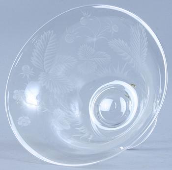 SKÅL, glas, Lisa Bauer, Kosta.