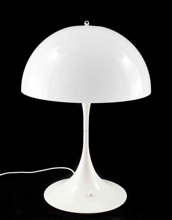 BORDSLAMPOR, 2 st, "Pantella" Design Verner Panton för Louis Poulsen, Formgiven 1971.