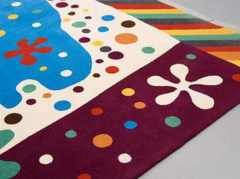 Josef Frank, Matta "Matta nr II", handtuftad, ca 397 x 278-279 cm (samt kortsidorna med ca 1 cm foder).