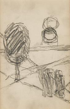 Carl Kylberg, pencil drawing.