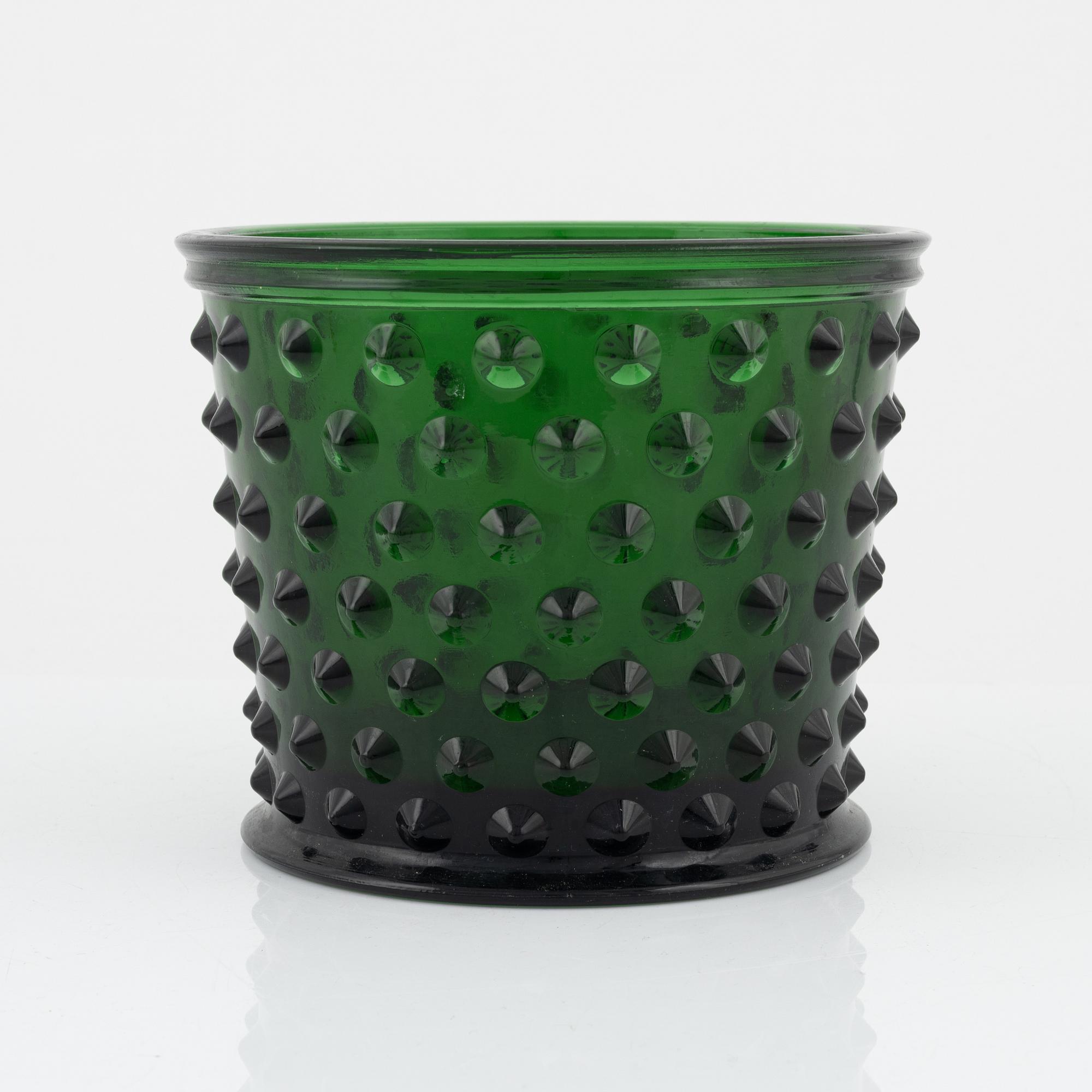 Josef Frank, a glass flower pot, 'Hortus', Firma Svenskt Tenn, Sweden.