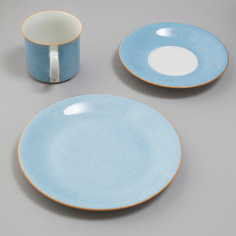 SIGNE PERSSON-MELIN, servis, porslin, "Primeur", Rörstrand, i produktion 1980-1984.