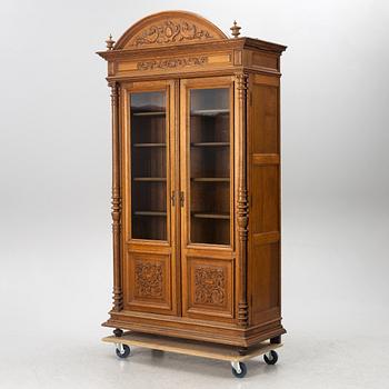 Display cabinet, late 19th century.