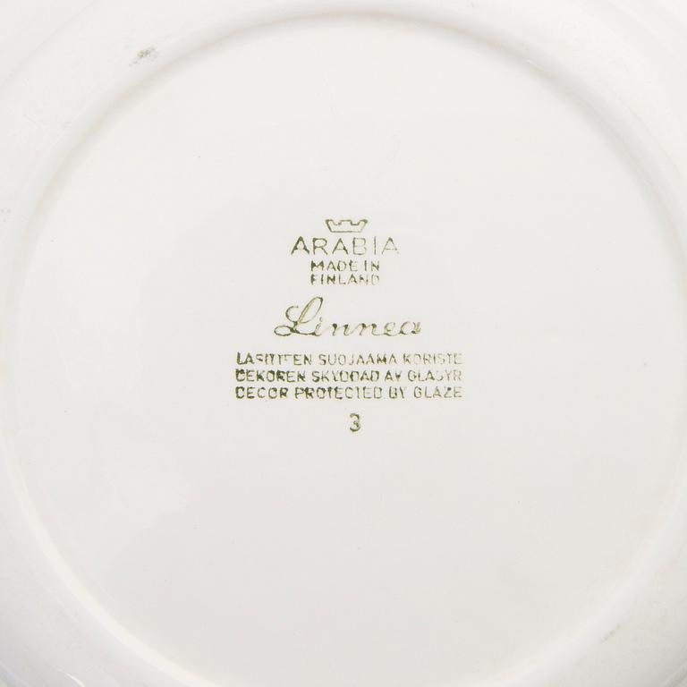 RAIJA UOSIKKINEN, SERVIS, 33 delar, "Linnea", Arabia 1954-64.