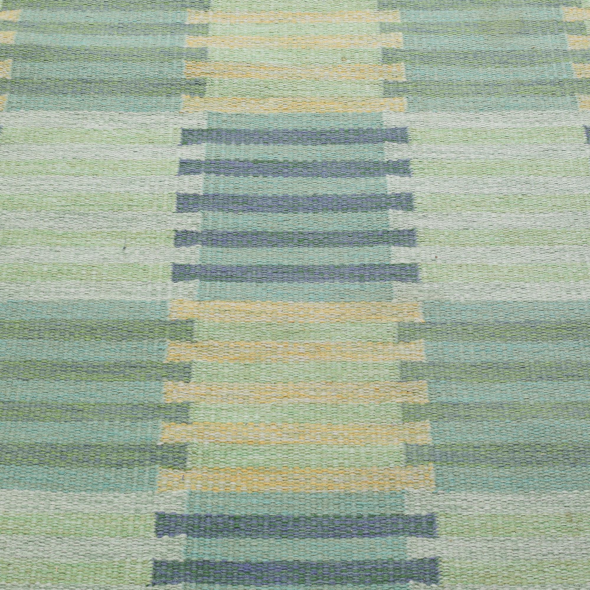 Carl Malmsten, a runner, "Capella", flat weave, ca 303 x 98 cm, signed CM.