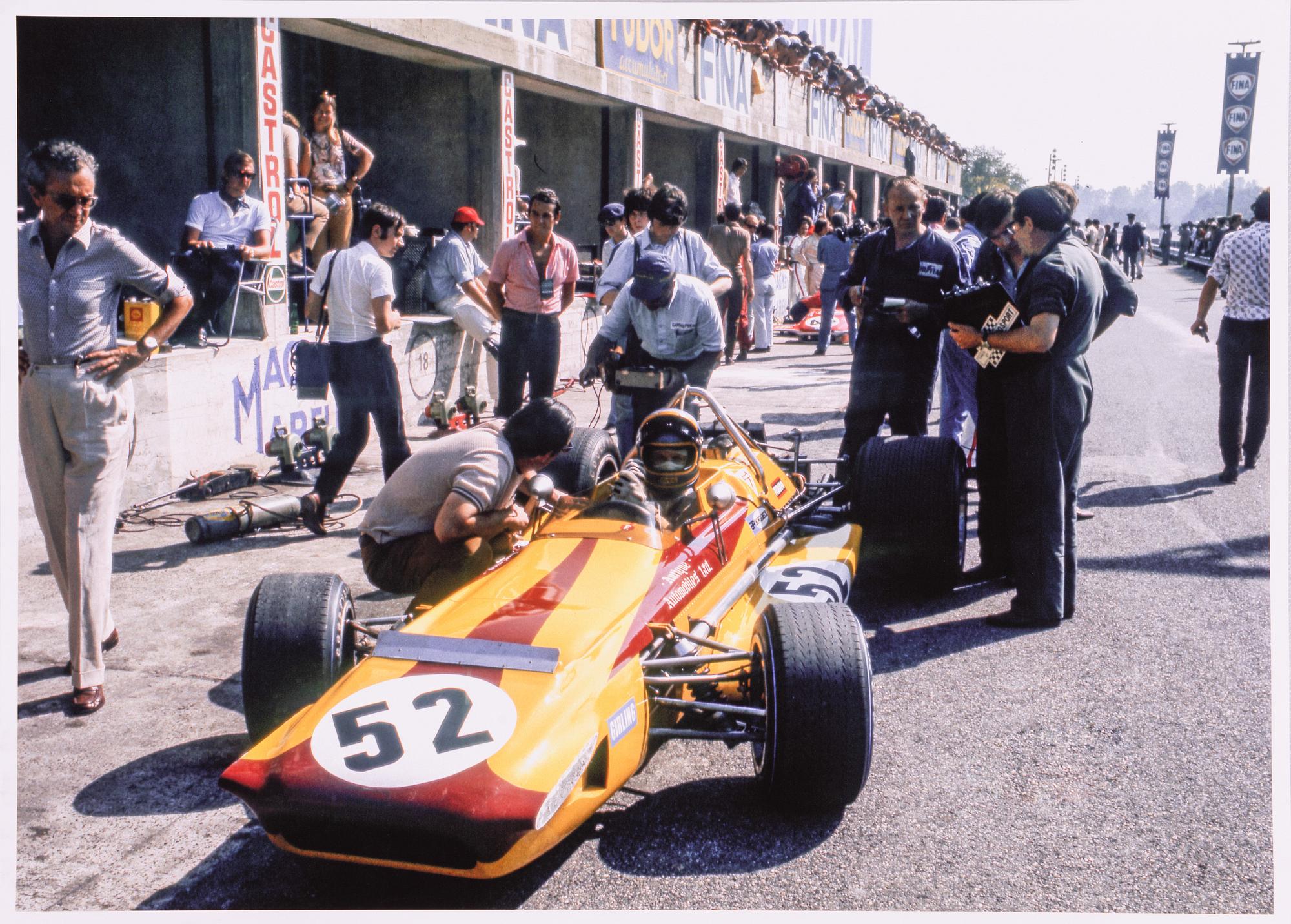 Kenneth Olausson, 'Ronnie Peterson på Monza 1970'.