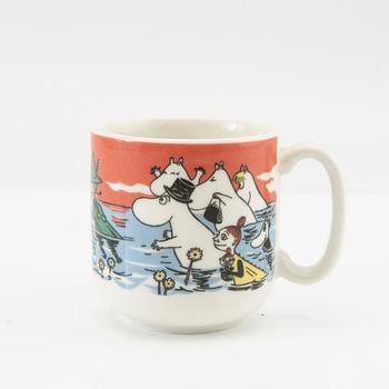 Tallrik samt mugg,"Midsummer Madness",  Moomin Characters (Mumin), Arabia, Finland 2001-2003.