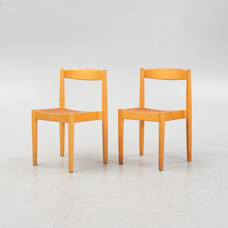 A set of ten 'Stapelstol USA-1' chairs, Bjärnums Möbelfabriker AB, 1960's/70's.