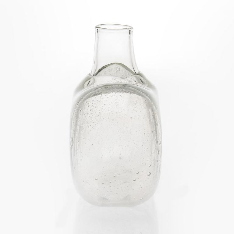 KAJ FRANCK, BOTTLE. Signed K. Franck, Nuutajärvi Notsjö -65.