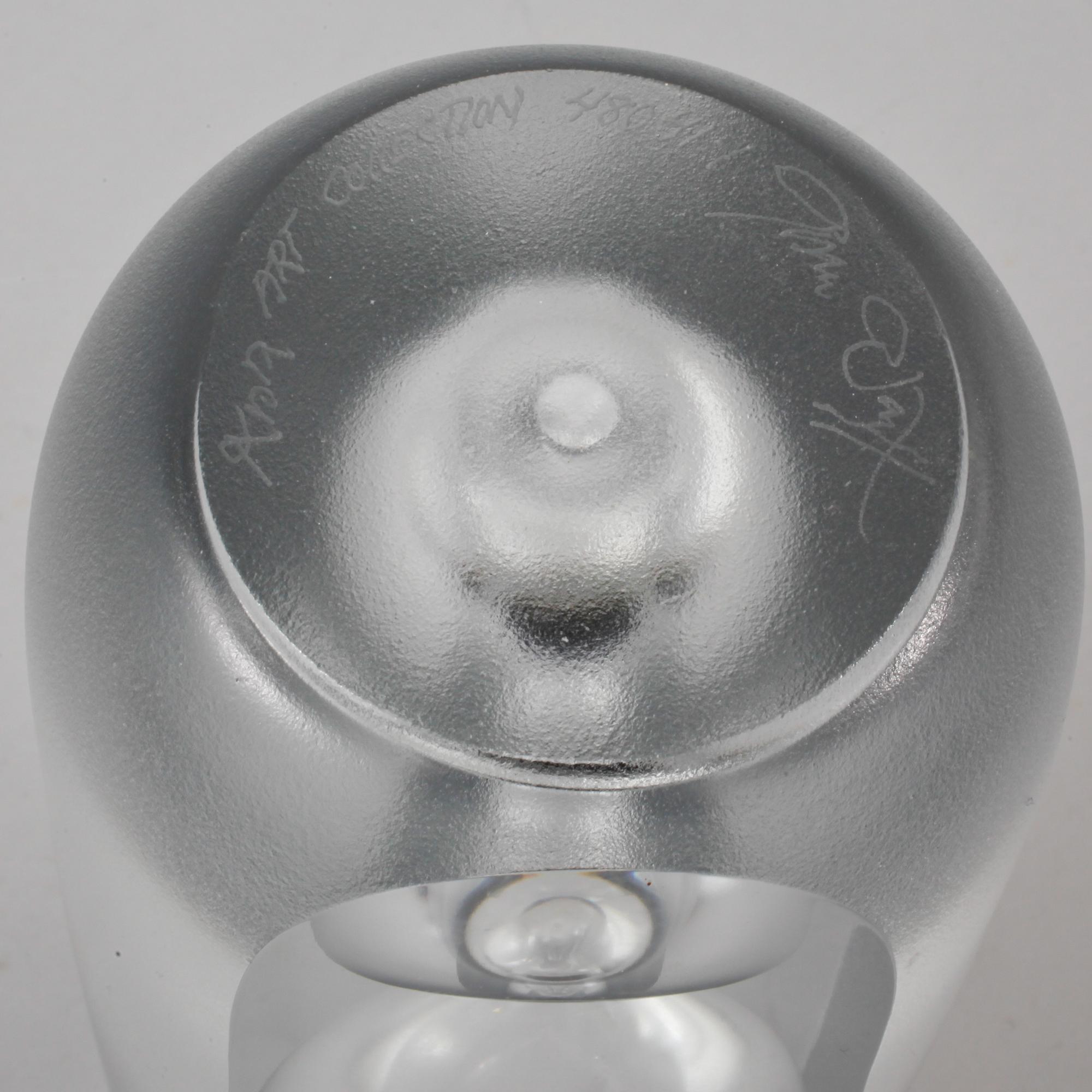 VAS, glas, Göran Wärff, Kosta Art Collection, signerad, 1900-talets andra hälft.