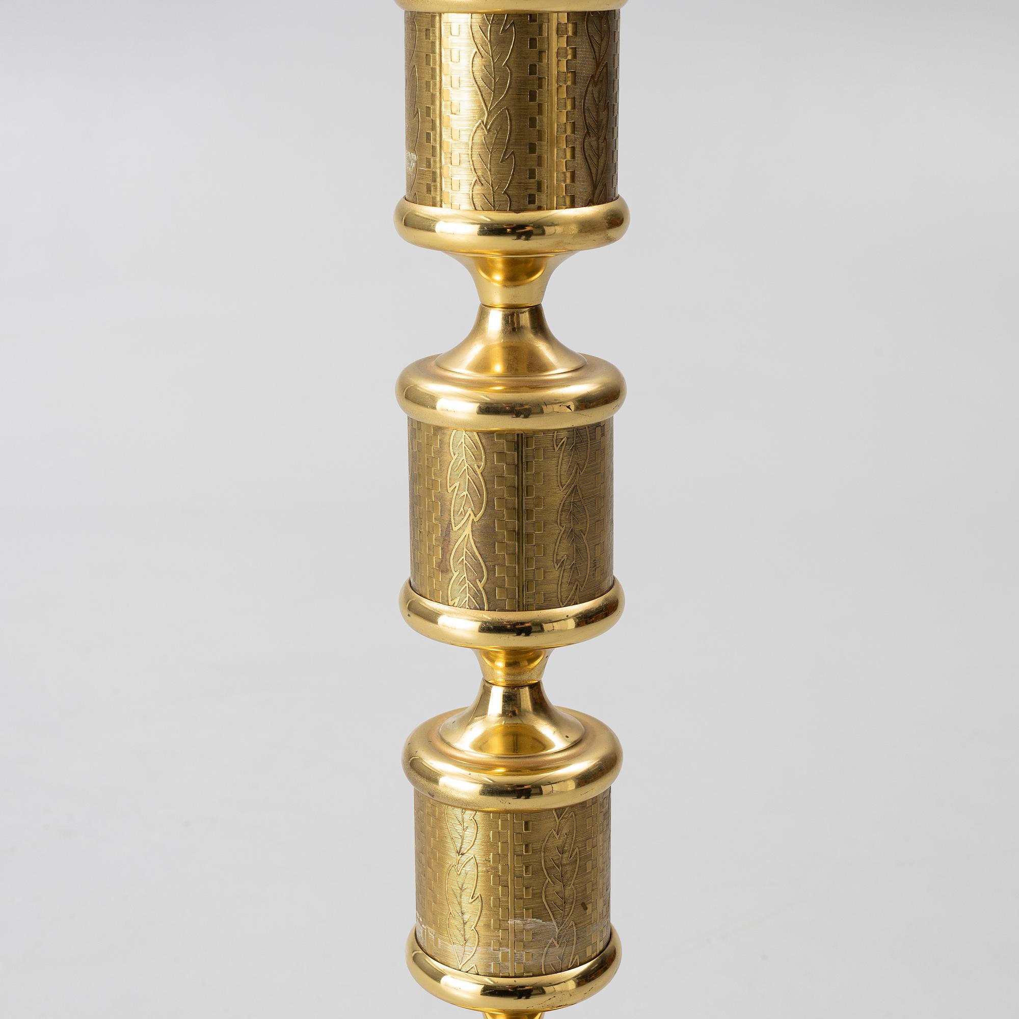 Golvlampa, 1900-talets andra hälft.