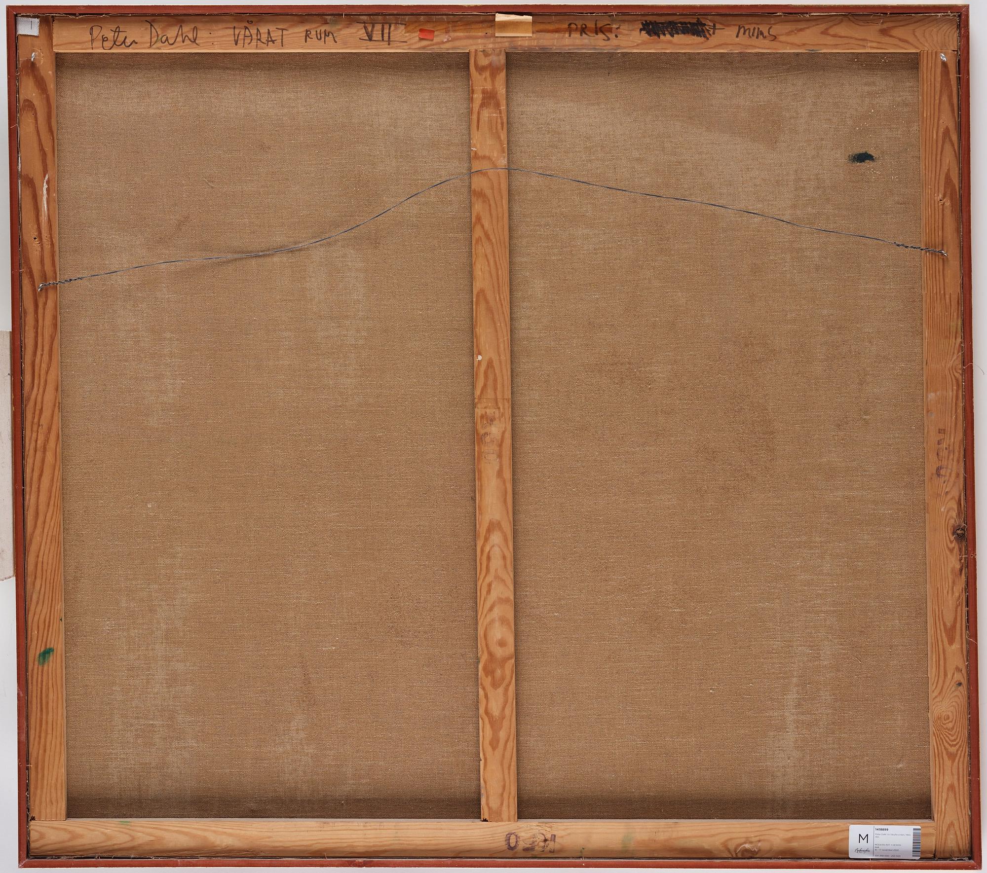 Peter Dahl, "Vårat rum VII".