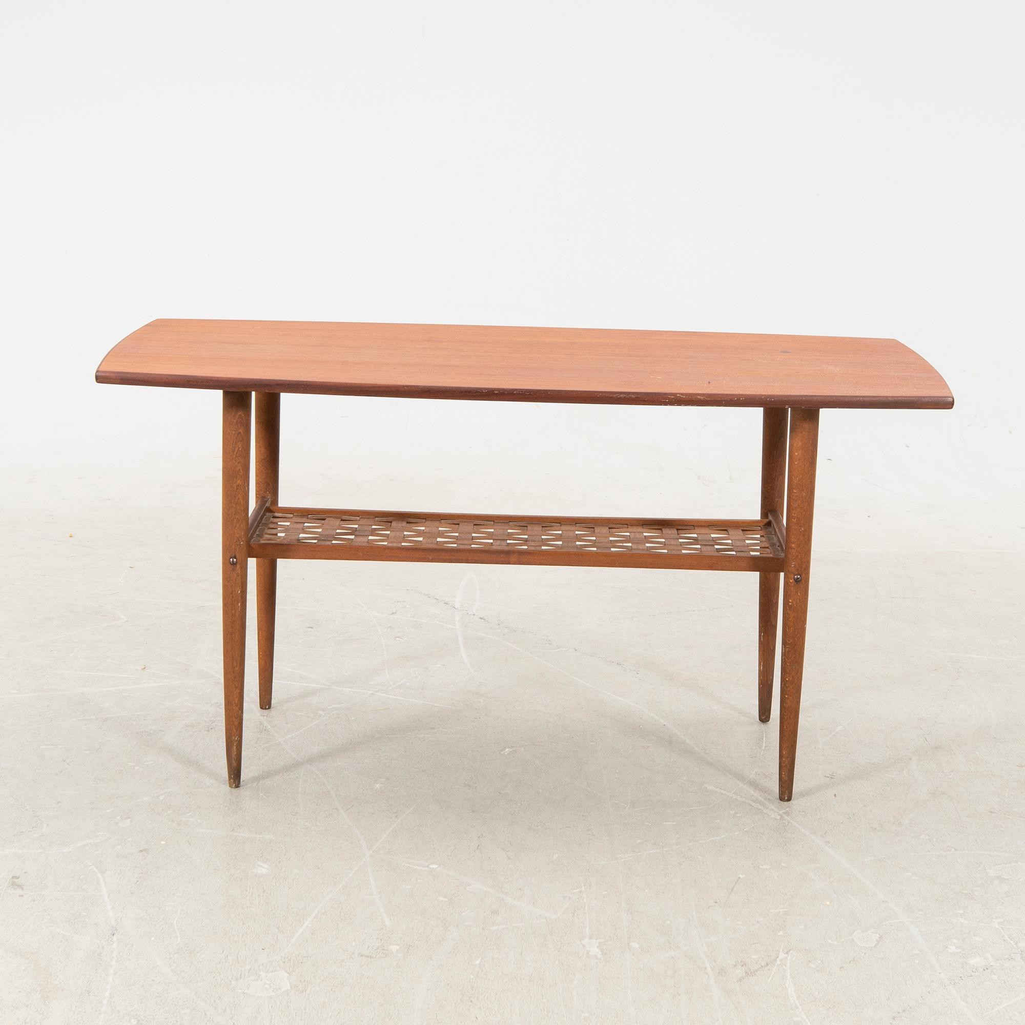 A 1950/60s Alberts Tibro teak coffee table.