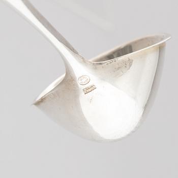 Tias Eckhoff, sauce ladle, sterling silver, model Cypress, Georg Jensen, Denmark.