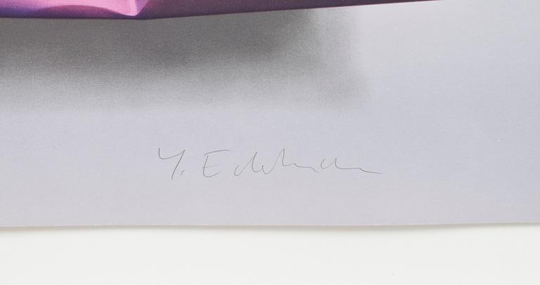 YRJÖ EDELMANN, färglitografi, signerad och numrerad 204/250.