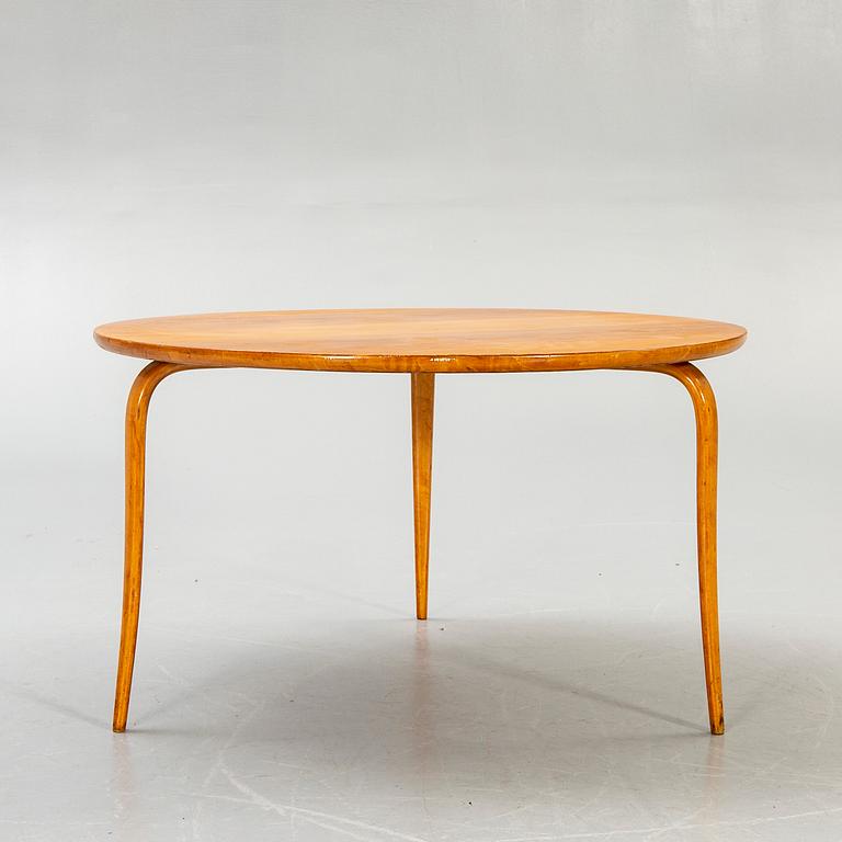 Bruno Mathsson, an oak and beech table, "Annika", Signed, dated 1938.