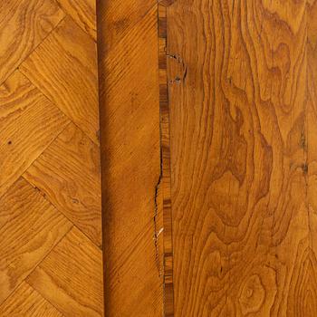 A Swedish rococo cabinet, mid 18th Century.