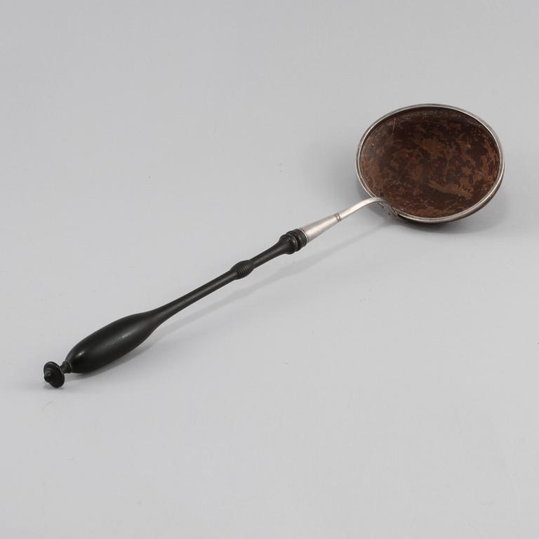 SOPPSLEV, silver och trä, Sverige, 1829.