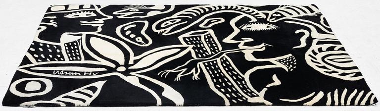 Ulrica Hydman-Vallien, rug, "Esperanto", approx. 224 x 157 cm.