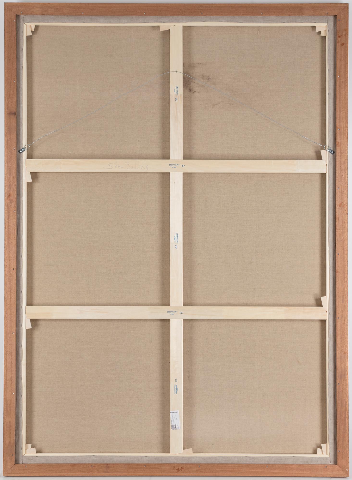 EDDIE FIGGE, olja på duk, signerad och daterad 1991.