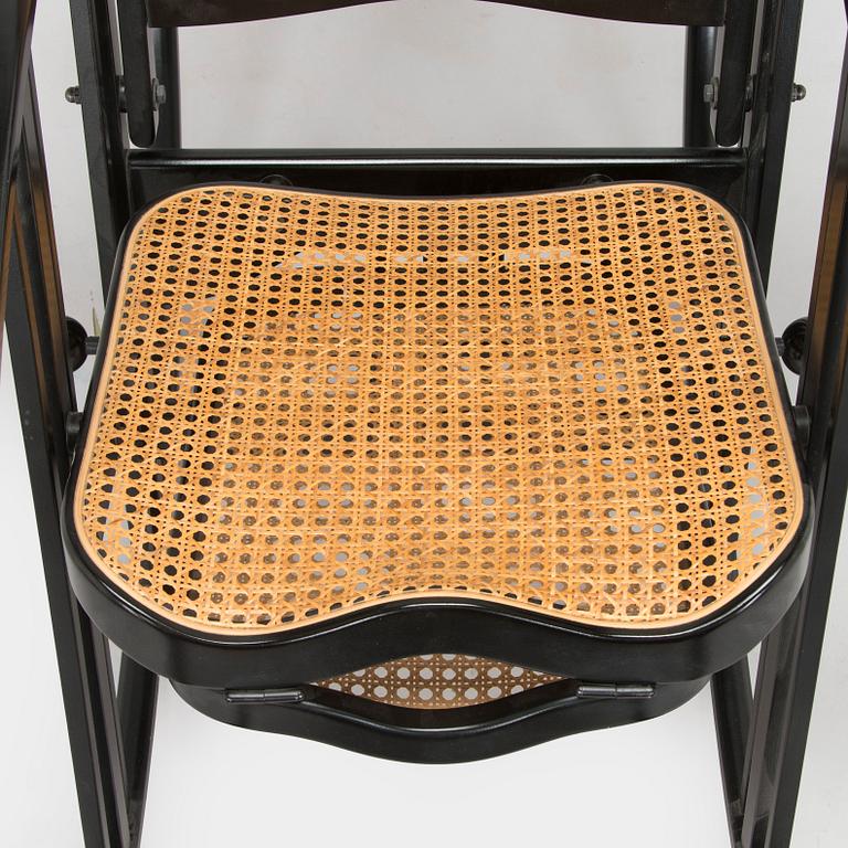 Max Fabiani, a rocking chair, "Egg Chair", model 267, Wittmann, late 20th century.
