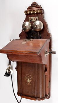 VÄGGTELEFON, LM Ericsson, 1800-talets slut.