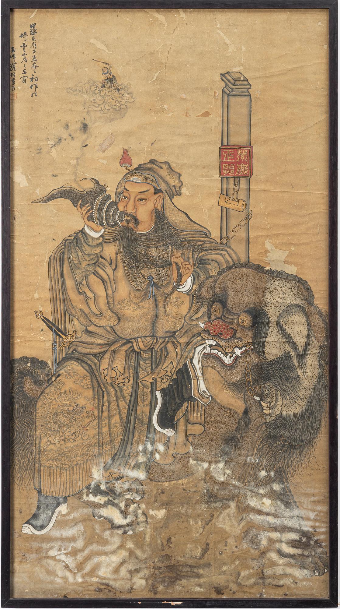 Unidentified artist, Zhao Gongming, late Qing dynasty/circa 1900.