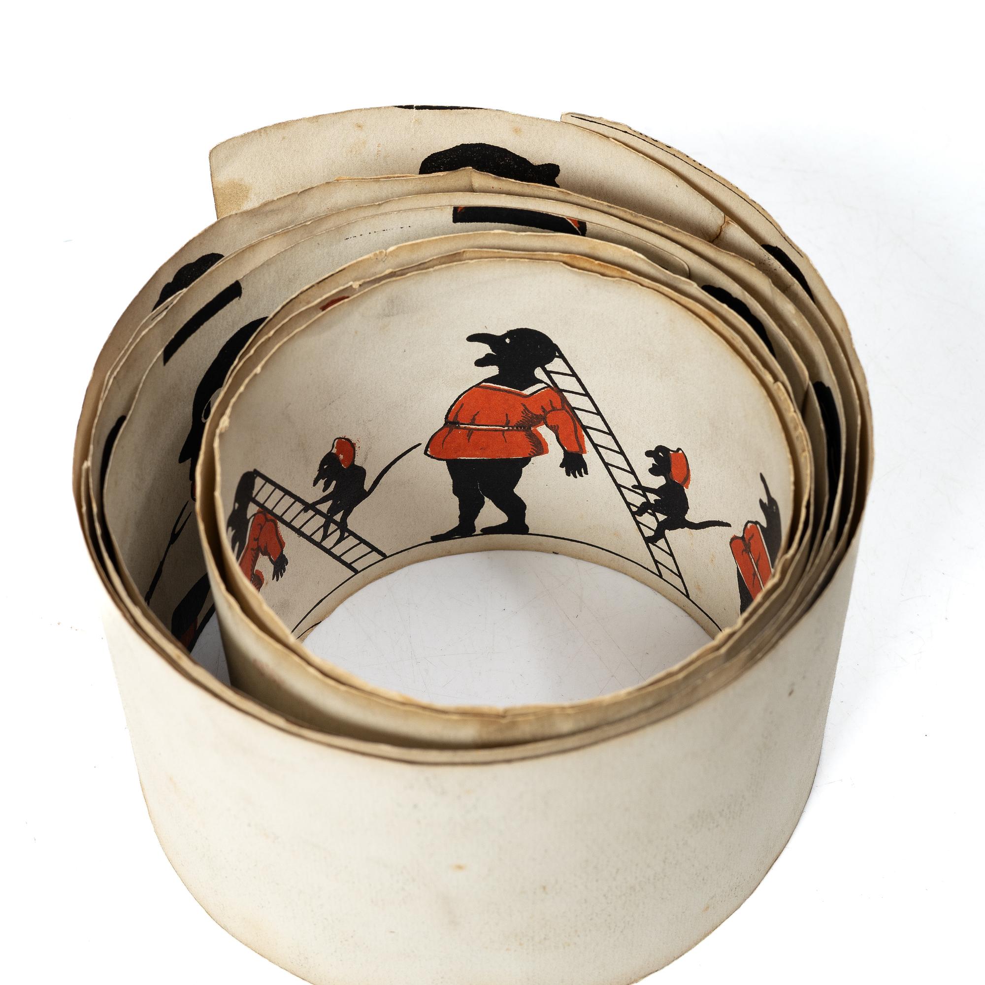 Zoetrope / picture wheel, late 19th century.