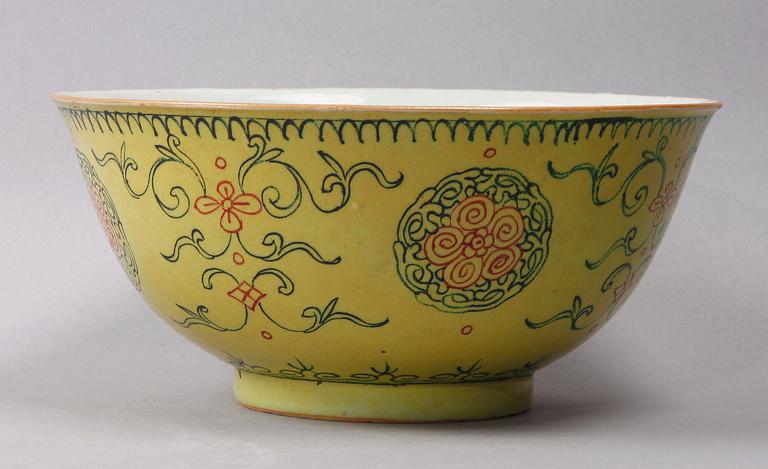 SKÅL, porslin, Kina Daoguang 1800-tal.