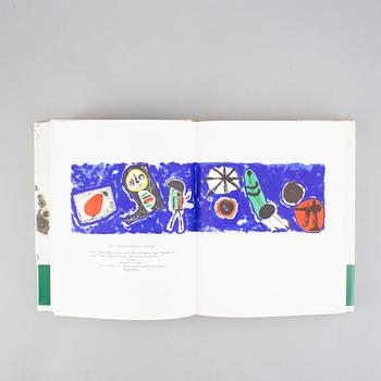 Three artbooks, Marc Chagall lithograph III-IV and Miro Lithograph II, published by André Sauret/Maeght.