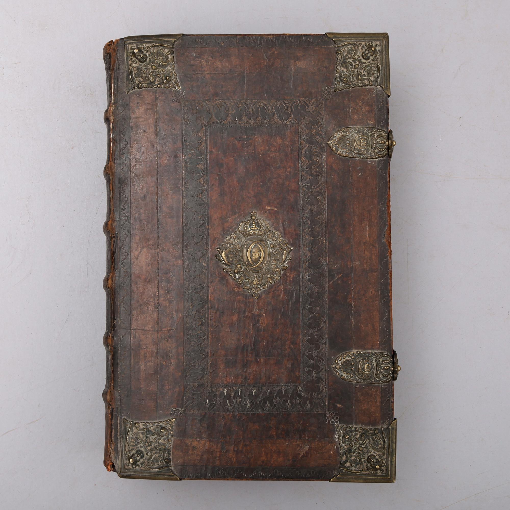 KARL XII:s BIBEL, "Biblia, thet är all then heliga skrift på swensko....", Stockholm 1702-1703.