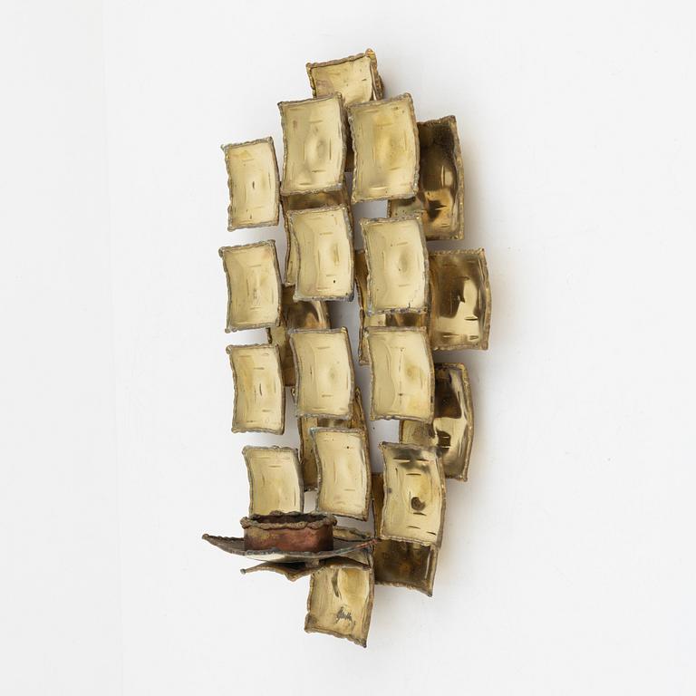 Claës E. Giertta, a brass wall sconce, second half of the 20th Century.