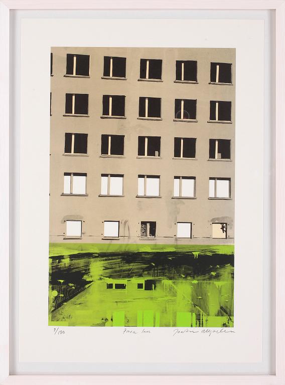 JOAKIM ALLGULANDER, färglitografi, signerad och numrerad 9/180.