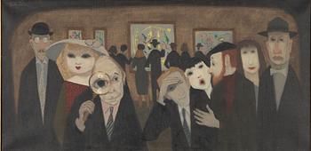Pelle Åberg, At the Gallery.