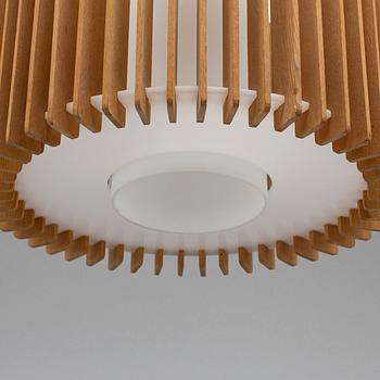 HANS-AGNE JAKOBSSON,a 'T 485' ceiling lamp, Markaryd 1960's.