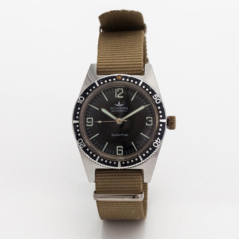 Dugena, Watertrip, wristwatch, 37 mm.