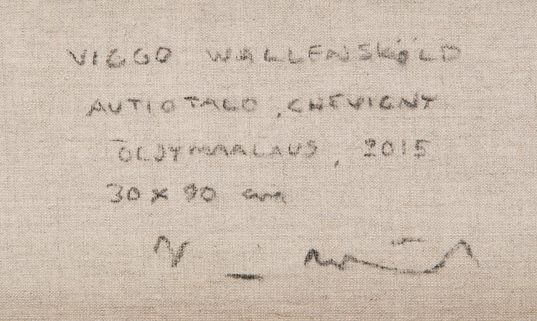 Viggo Wallensköld, "Abandoned House, Chevigny".