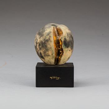 ALF EKBERG, skulptur, stengods, signerad, 1900-talets slut.