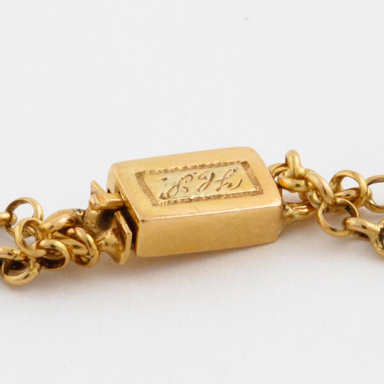 A necklace, late 19th century.