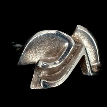 BJÖRN WECKSTRÖM, 4 RINGAR + HÄNGE, 925 silver. Lapponia 1978-88. Vikt 24 g.