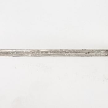 Sword, Swedish, model 1878-1915 for naval officer.