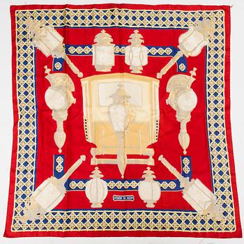 HERMÈS, "Feux de Route", TVÅ SCARFAR.
