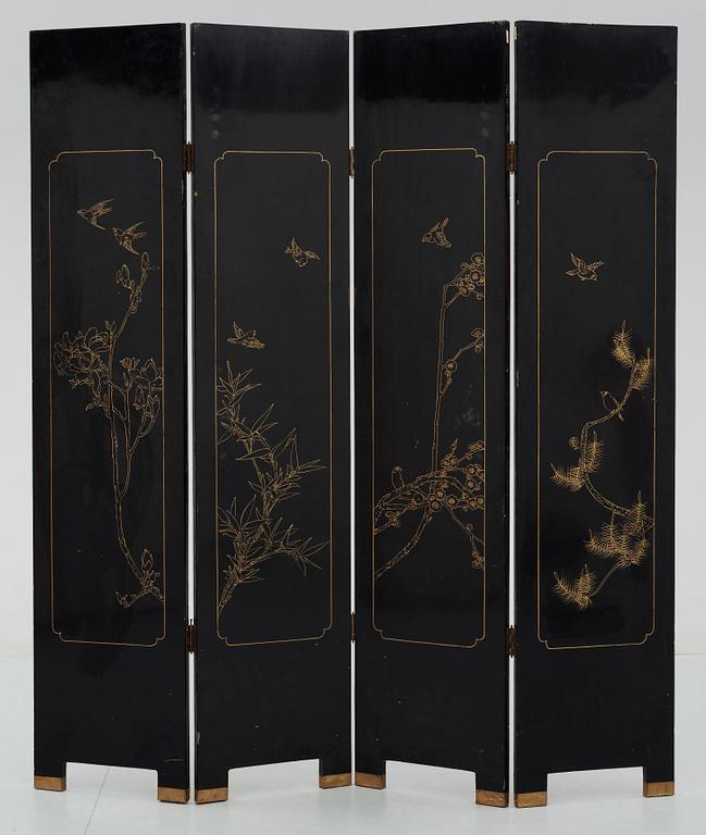 VIKSKÄRM. Kina, 1900-tal.