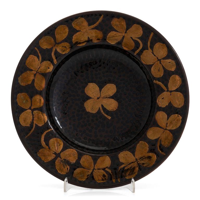 Birger Kaipiainen, dekorationstallrik, signerad Kaipiainen.