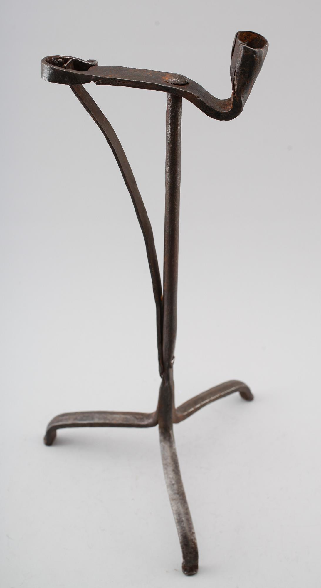 LJUSSTAKE, smide, 1700-tal.