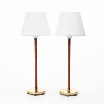 A pair of table lamps, Falkenbergs Belysning, second half of the 20th century.