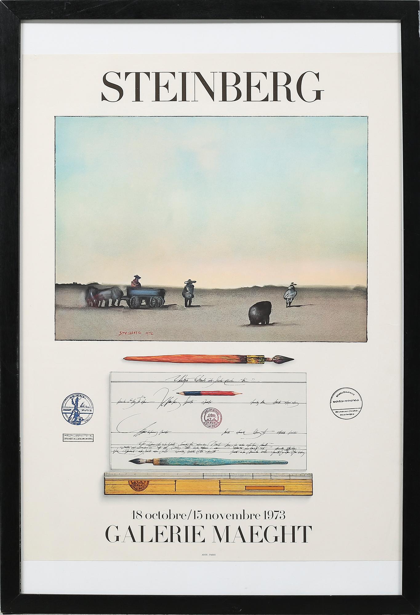 Four exhibition posters, Galerie Maeght, Paris.